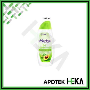 Marina Handbody Lotion Natural Rich Moisturizing - Avocado & Olive Oil 335 ml