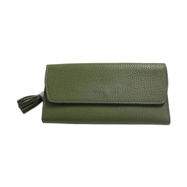 Forever Young Kulit Import Dompet Wanita Army