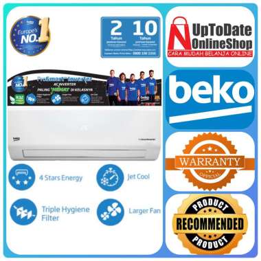 AC BEKO PRO SMART INVERTER 1.5 PK BSVOG-120 BSVOG121 R32 SUPER JET COOLING SUPER GOLD GUARD BEKO AC 