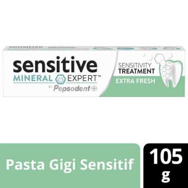 Promo Harga Pepsodent Pasta Gigi Sensitive Expert Sensitive Treatment Extra Fresh 105 gr - Blibli