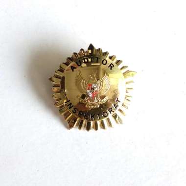 Mulyocreative Pin Logo Auditor Inspektorat Pin Logo Bros Logo Murah/ 2pcs
