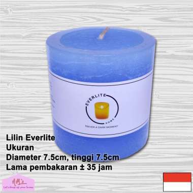Lilin hias silinder tabung pilar besar tanpa aroma natal sembahyang gereja rohani candle warna warni