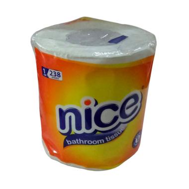 Nice Tissue Toilet Gulung [1 Roll/ 238 sheets] Putih
