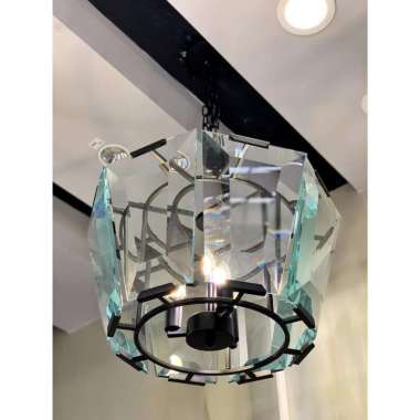 Lampu Gantung industrial Vintage Glass Dia 96
