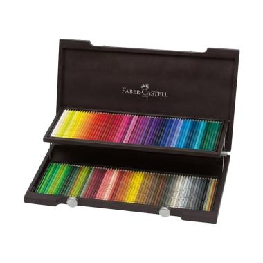 Faber Castell Colour Pencil Polychromos Wood Case of 120 Peralatan Menggambar
