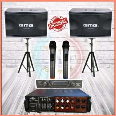 Paket Super Karaoke BMB 10 Inch Ampli Konek Bluetooth Smart Tv Hp