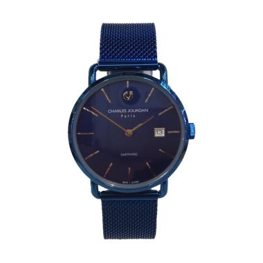 Charles Jourdan Sapphire Jam Tangan Unisex [CJ1087-3] Blue