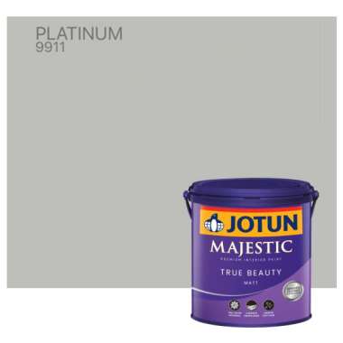 JOTUN Majestic True Beauty Matt Tinting Cat Tembok [20 L] Platinum -