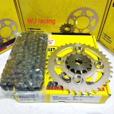 Gear set SSS honda Supra Fit New / Karisma / Supra X 125 Chrome