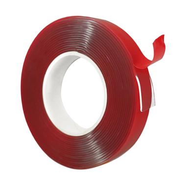 Double Tape Gel Transparan 10mm x 3M SUPER KUAT DAYA REKATNYA