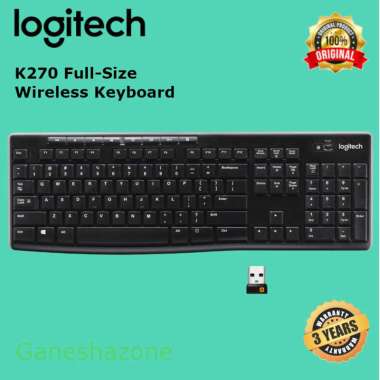 Logitech K270 Full-Size Unifying Wireless Keyboard K-270 K 270