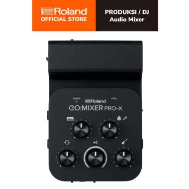 Roland GO MIXER PRO X Audio Mixer Black