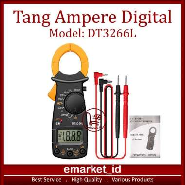 Tang Ampere Digital DT3266L / Clamp Meter DT 3266 L / Ampermeter / Multimeter