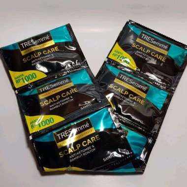 Promo Harga TRESEMME Shampoo Scalp Care per 12 sachet 9 ml - Blibli