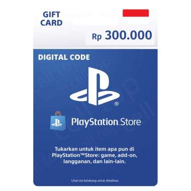 PlayStation Gift Card Rp 300.000