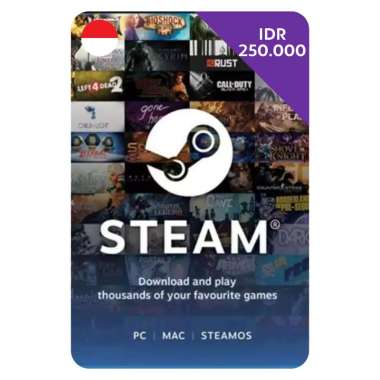 Steam Wallet Code IDR 250.000