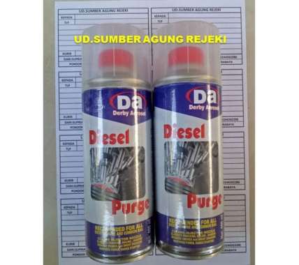 DA Purge Diesel Purging Diesel Pembersih Injector Diesel Dan Nozzle - Putih