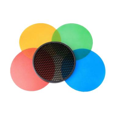 Godox AD-S11 Color Filter with Honeycomb Grid Cover Kit for AD200/ AD-180/ AD-360 -