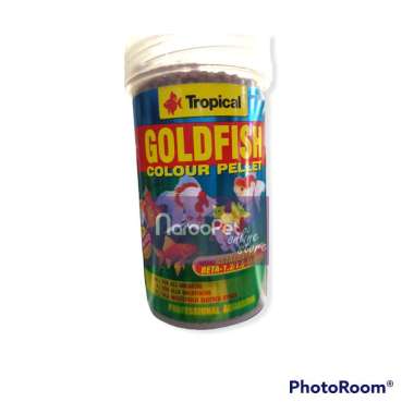 Makanan Ikan Kecil Tropical Discus Goldfish Welsi dallio plus goldfish
