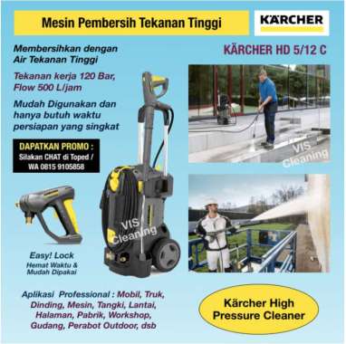 High Pressure Cleaner KARCHER HD 5/12 C (120 Bar)