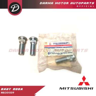 BAUT RODA BOLT MITSUBISHI MIRAGE STRADA L200 ASLI MB301509 ORI