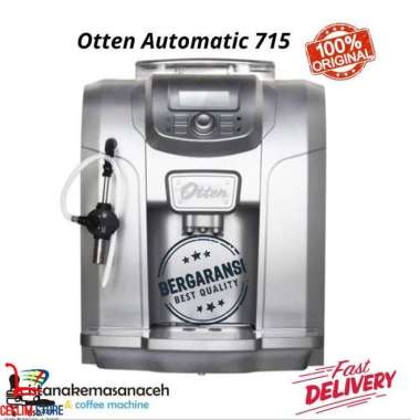 Otten 715 Espresso Machine | Mesin Kopi Automatic Otten 715 Silver