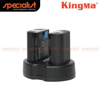 Battery Charger Kamera Kingma LP-E6 LPE6 for Canon