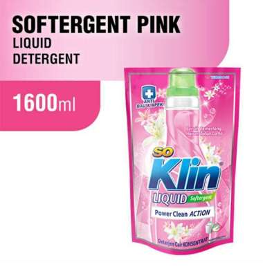 SO KLIN Liquid Softergent Pouch [1600 ml]