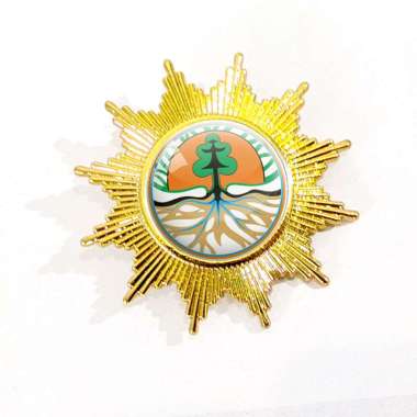 Mulyocreative Pin Kementerian Lingkungan Hidup dan Kehutanan RI [2 pcs] Matahari 12 SISI