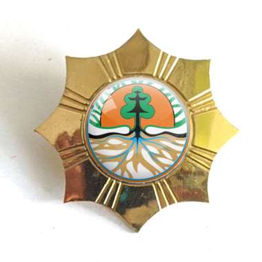 Mulyocreative Pin Kementerian Lingkungan Hidup dan Kehutanan RI [2 pcs] Bintang