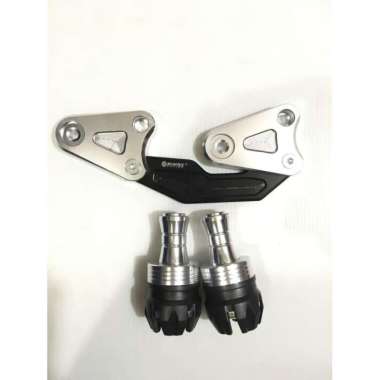 harga AKSESORIS MOTOR Slider Pelindung Knalpot Yamaha Nmax Model Biker ER705 Blibli.com