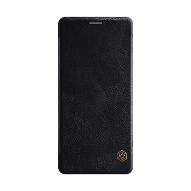 Nillkin Qin Leather Flip Cover Casing for Sony Xperia L3 Black