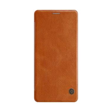 Nillkin Qin Leather Flip Cover Casing for Sony Xperia L3 Brown
