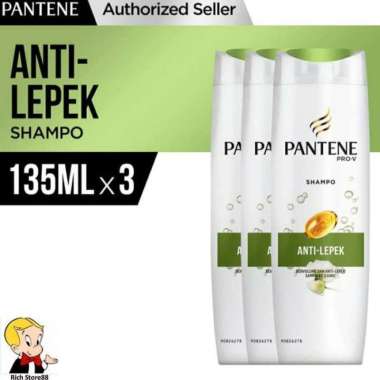 Promo Harga Pantene Shampoo Anti Lepek 135 ml - Blibli
