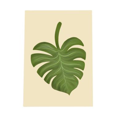 Jual Samju B11 Wallart Flamingo Monstera Hiasan Dinding Original Murah September 2020 Blibli Com
