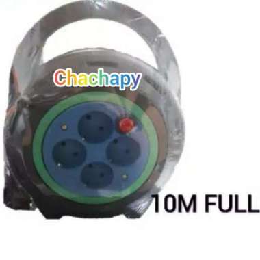 kabel roll 10m full/ kabel box 10meter/ colokan listrik 10m full 15M