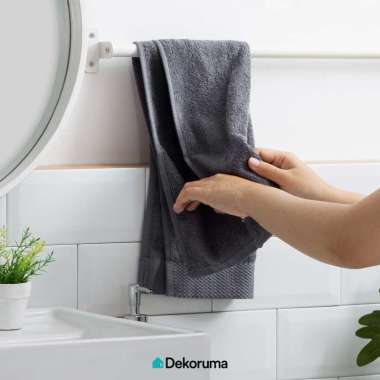 Dekoruma KISA Handuk Tangan 30x70 cm | Lap Tangan | Hand Towel Cokelat