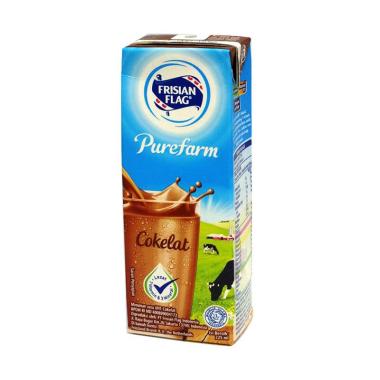 Frisian Flag Bendera UHT Coklat Susu Cair [225 mL]