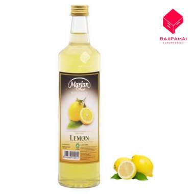 Promo Harga MARJAN Syrup Boudoin Lemon 460 ml - Blibli