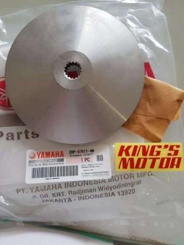 Kipas Rumah Roller Nmax / Kipas Rumah Roller Aerox / Pully Depan Nmax Silver