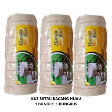 Kue Satru Kacang Hijau