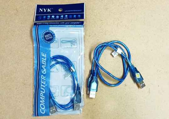 Kabel data hardisk external eksternal usb 2.0 ke usb 2.0 atau kabel hardisk hdd ps2 NYK