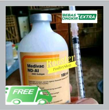 Vaksin Ayam ND AI Pencegahan Tetelo dan flu Burung 100 ml
