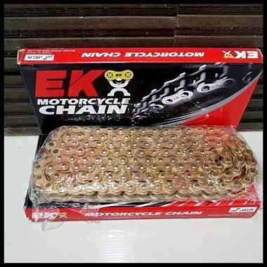 Rantai EK Chain 428 SRO 140L Gold