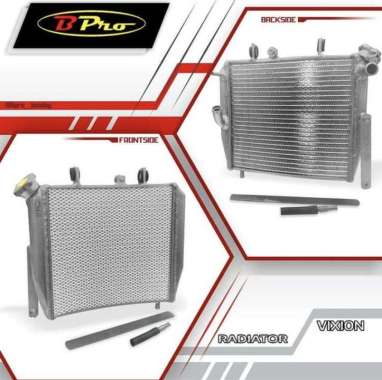 Radiator Yamaha Vixion 07-Up Bpro Silver