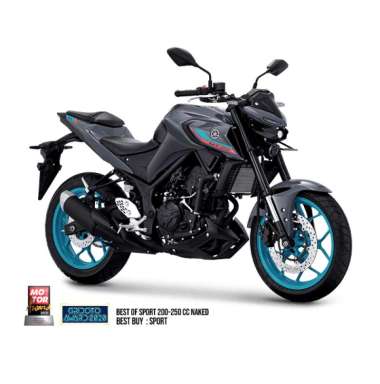 Yamaha MT 25 ABS Sepeda Motor [OTR Jabodetabekser] Metallic Dark Grey Bekasi & Depok