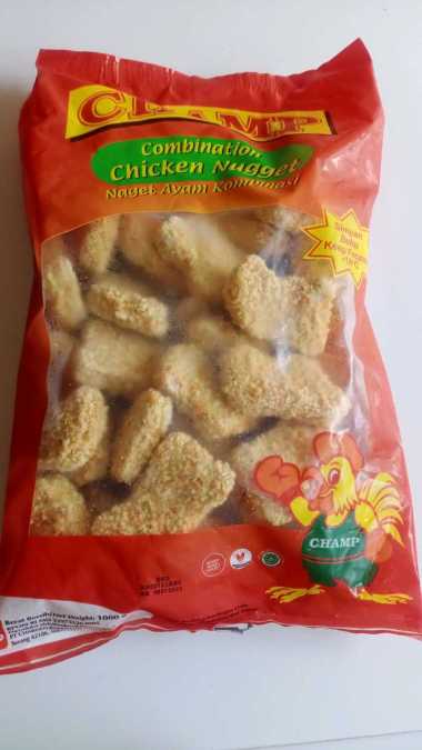 Promo Harga Champ Nugget Chicken Nugget 1000 gr - Blibli