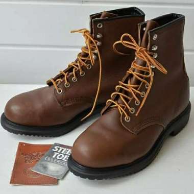 red wing pull on work boots