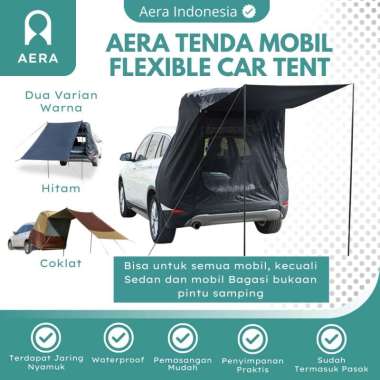 Tenda Mobil Outdoor | Tenda Mobil Camping Lipat | Tenda Waterproof Hitam