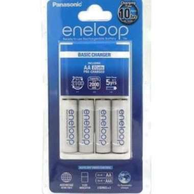BATTERY+CHARGER PANASONIC ENELOOP AA ISI 4